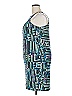 Rouge Graphic Teal Blue Cocktail Dress Size 2X - photo 5