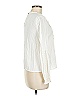 True Craft 100% Cotton Ivory Long Sleeve Blouse Size M - photo 5