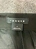 Trouve Solid Black Track Pants Size 0 - photo 4