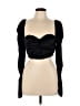 Unbranded Black 3/4 Sleeve Blouse Size M - photo 1