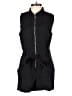 Bella Dahl 100% Linen Solid Black Romper Size XS - photo 1