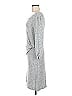 Apt. 9 Gray Casual Dress Size M - photo 5