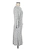 Apt. 9 Gray Casual Dress Size M - photo 4
