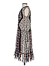 BCBGMAXAZRIA Print Blue Cocktail Dress Size S - photo 5