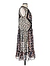 BCBGMAXAZRIA Print Blue Cocktail Dress Size S - photo 4