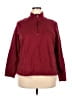 Gloria Vanderbilt Burgundy Track Jacket Size 2X - photo 1