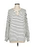 CAbi Ivory Long Sleeve Henley Size M - photo 1