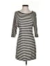 Theory Stripes Black Casual Dress Size S - photo 1