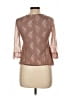 Assorted Brands Brown 3/4 Sleeve Blouse Size L - photo 2