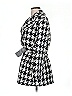 Theory Houndstooth Gray Ivory Wool Coat Size 00 (tall) - photo 5