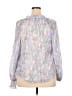 Aqua 100% Polyester Silver 3/4 Sleeve Blouse Size XXL - photo 2