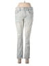 American Eagle Outfitters 100% Cotton Hearts Silver Blue Jeans Size 2 - photo 1