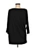 IMAN Black 3/4 Sleeve Top Size M - photo 2