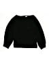Forever 21 100% Polyester Solid Black Pullover Sweater Size 11 - 12 - photo 1