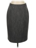 Ann Taylor Chevron-herringbone Gray Formal Skirt Size 4 - photo 1