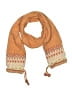 American Eagle Outfitters Checkered-gingham Fair Isle Orange Scarf One size - photo 1