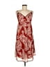 213 Industry 100% Polyester Paisley Red Orange Cocktail Dress Size M - photo 1