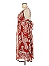 213 Industry 100% Polyester Paisley Red Orange Cocktail Dress Size M - photo 5