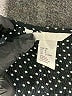 H&M 100% Viscose Polka Dots Black Long Sleeve Blouse Size 6 - photo 7