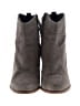 Joie 100% Leather Gray Tan Ankle Boots Size EU 37 1/2 - photo 2