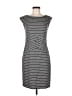 AA Studio AA Stripes Gray Casual Dress Size 6 - photo 1