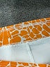 Unbranded Print Orange Casual Skirt Size S (estimated) - photo 3