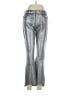 FRAME Metallic Silver Jeans Size 28 waist - photo 1