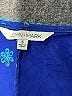John Mark Blue 3/4 Sleeve Blouse Size S - photo 7