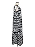Chico's Stripes Gray Casual Dress Size Med (1) - photo 4
