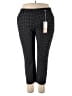 Old Navy Houndstooth Black Casual Pants Size 18 - photo 1