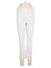 Ecru Solid Ivory Casual Pants Size 12 - photo 1