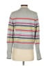 La Ligne Stripes Gray Turtleneck Sweater Size S - photo 2