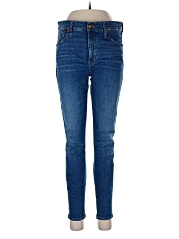 Madewell 9" Mid-Rise Skinny Jeans in Pendale Wash (view 1)