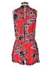 Ann Taylor LOFT Print Red Romper Size S - photo 2