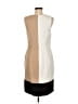 The Limited Color Block Tan Casual Dress Size 8 - photo 2