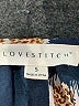 Lovestitch 100% Polyester Blue 3/4 Sleeve Blouse Size S - photo 7