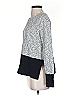 L.L.Bean Signature Color Block Gray Pullover Sweater Size XS - photo 5