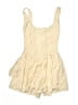 Princess Polly Solid Yellow Ivory Romper Size 0 - photo 1
