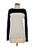 Ann Taylor LOFT Color Block Blue Pullover Sweater Size S - photo 1