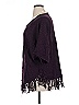 Relativity 100% Acrylic Purple Burgundy Pullover Sweater Size XL - photo 5