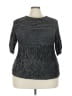 Max Studio Gray 3/4 Sleeve T-Shirt Size 3X - photo 1