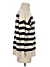 Unbranded Stripes Ivory Turtleneck Sweater Size S - photo 4