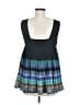 Deletta Blue Sleeveless Blouse Size M - photo 2