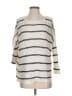 Lou & Grey Stripes Ivory Pullover Sweater Size XS - photo 1