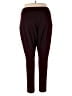 City Chic Solid Burgundy Active Pants Size 18 Plus (M) - photo 2