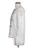 Alberto Makali 100% Polyester Silver 3/4 Sleeve Blouse Size S - photo 5