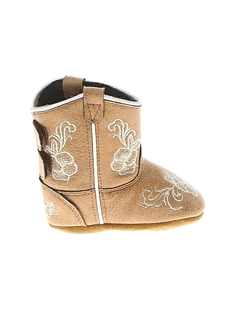 Pre-owned Assorted Brands Kids' Boots In Brown