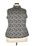 Fashion Bug Gray Sleeveless Blouse Size 22-24W - photo 1