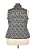 Fashion Bug Gray Sleeveless Blouse Size 22-24W - photo 2