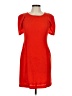 Sweet Rain 100% Polyester Solid Red Orange Cocktail Dress Size M - photo 1